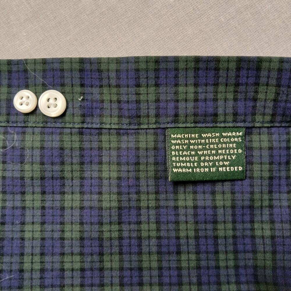 Ralph Lauren Slim Fit Non Iron Button-up Shirt Mens 16.5 34 / 35 LS repaired - Picture 9 of 16